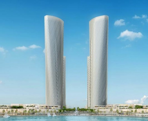 카타르 루사일 타워 조감도.사진=현대건설 제공