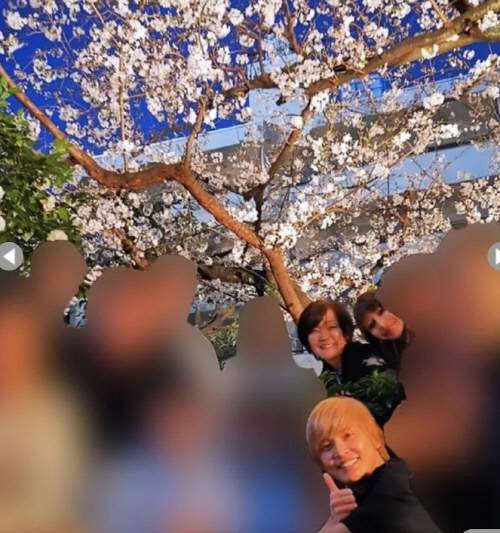 아베 신조 총리 아내 아키에가 사모임인 ‘벚꽃을 즐기는 모임’ 회원들과 함께 지난 주말 벚꽃나들이를 즐겨 논란이 되고 있다. 사진=뉴스포스트세븐닷컴
