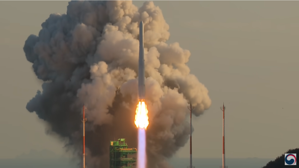 한국형 우주발사체 '누리호' 1차 발사 장면. (출처=과학기술정보통신부 유튜브 채널 캡처)