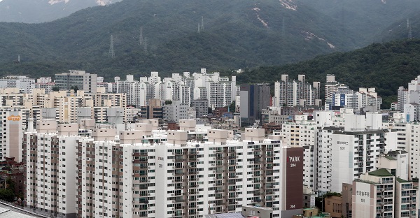 서울 노원구 아파트단지 일대의 모습. (사진=뉴시스)