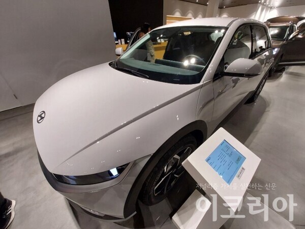 현대자동차가 한국에서 판매하는 아이오닉5. 사진=여정현 필자 제공.