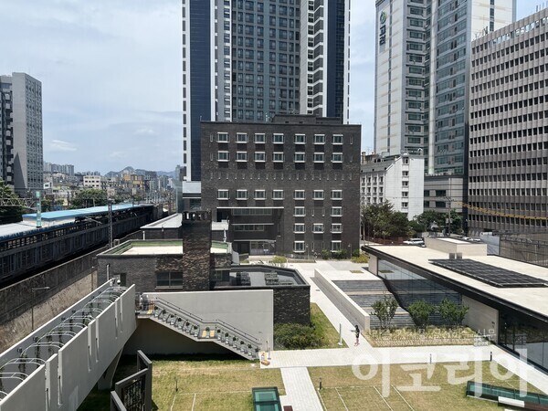 옛 남영동 도박 게임 유형을 리모델링한 M2 기념관 전경. 배소현 기자 촬영