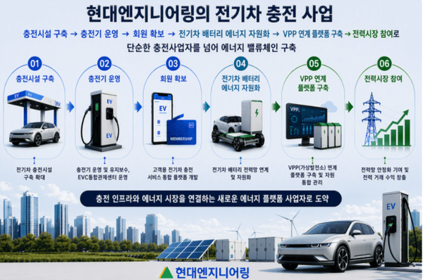 Hyundai Engineering Decides to Merge with Korea Electric Vehicle Charging Service