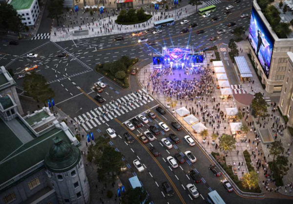 Fountain in Front of the Bank of Korea in Seoul to Be Relocated… New Plaza to Be Created in Its Place