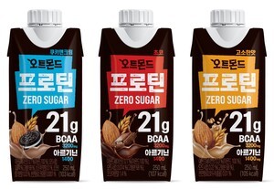 롯데칠성음료, 단백질 음료 ‘오트몬드 프로틴’ 출시